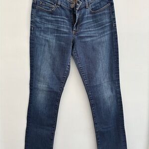 BKE Blue Skinny Jeans with Classic Fading - Dakota Straight, Reserve